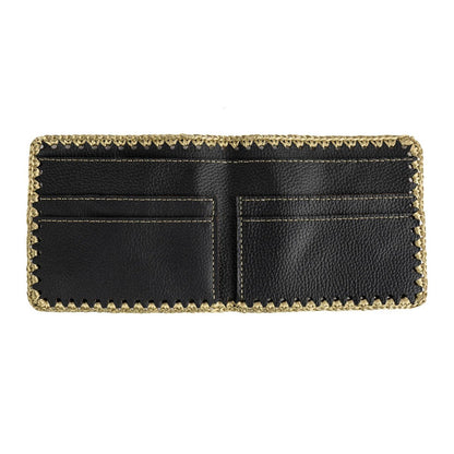 Crochet - Edged Wallet for All – Eco - Friendly and Handcrafted | Verified Sustainable by Brown Living™