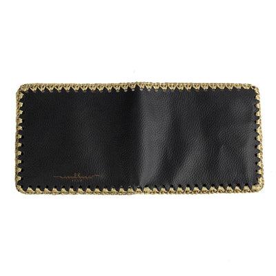 Crochet - Edged Wallet for All – Eco - Friendly and Handcrafted – Mens Wallet on Brown Living™. SKU: W0009. Img 4.