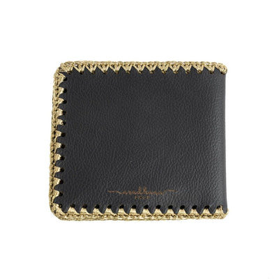 Crochet - Edged Wallet for All – Eco - Friendly and Handcrafted – Mens Wallet on Brown Living™. SKU: W0009. Img 2.