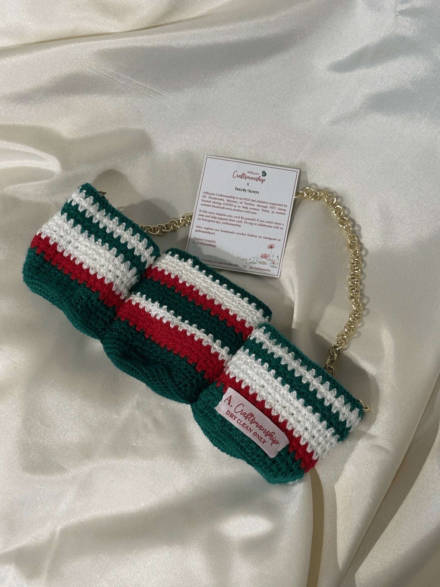 Crochet Holders | Handcrafted Crochet Storage & Utility Holders – Desk Accessories on Brown Living™. SKU: TS24008. Img 2.