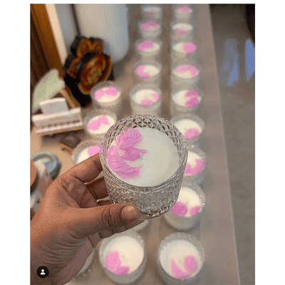 Crystal Petite Aroma Candle | Elegant Scented Decorative Candle – Candles & Fragrances on Brown Living™. SKU: SSAS-421LR. Img 2.