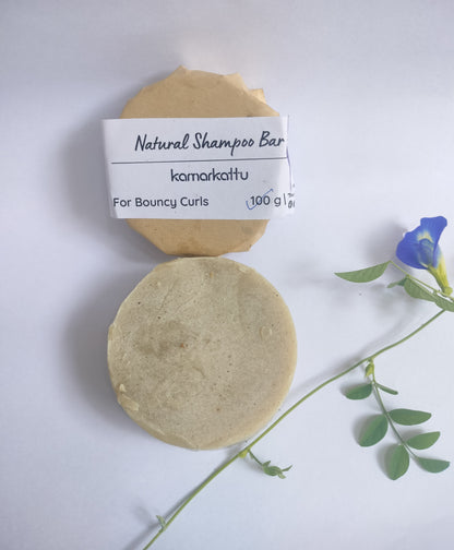 Natural Shampoo Bar - For Bouncy curls - 100 g bar - pack of 2 | Verified Sustainable by Brown Living™