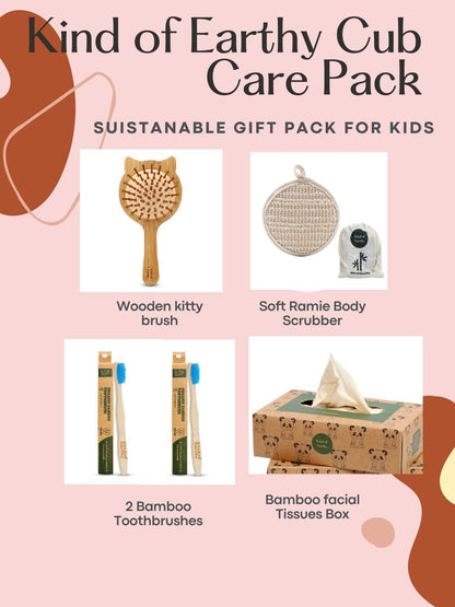 Cub Care Kit Gift Pack – Eco - Friendly Kids Gift Set Combo of 5 – Gift Hampers on Brown Living™. SKU: KOE-017-GP11. Img 3.
