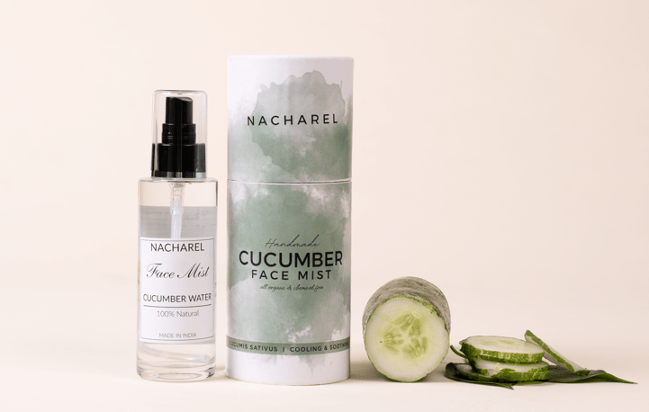 Cucumber Face Mist | Refreshing Hydrating Facial Spray – Face Toner on Brown Living™. SKU: NCH010. Img 1.