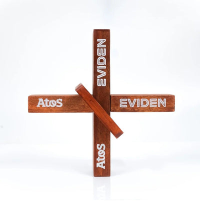 Customised Wooden Siege Puzzle - Brain Teaser & Mind Challenge Game – Wooden Toys on Brown Living™. SKU: perpleexingloc. Img 2.