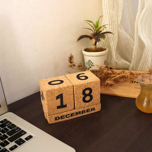 Cute Cork Calendar | Verified Sustainable Desk Accessories on Brown Living™