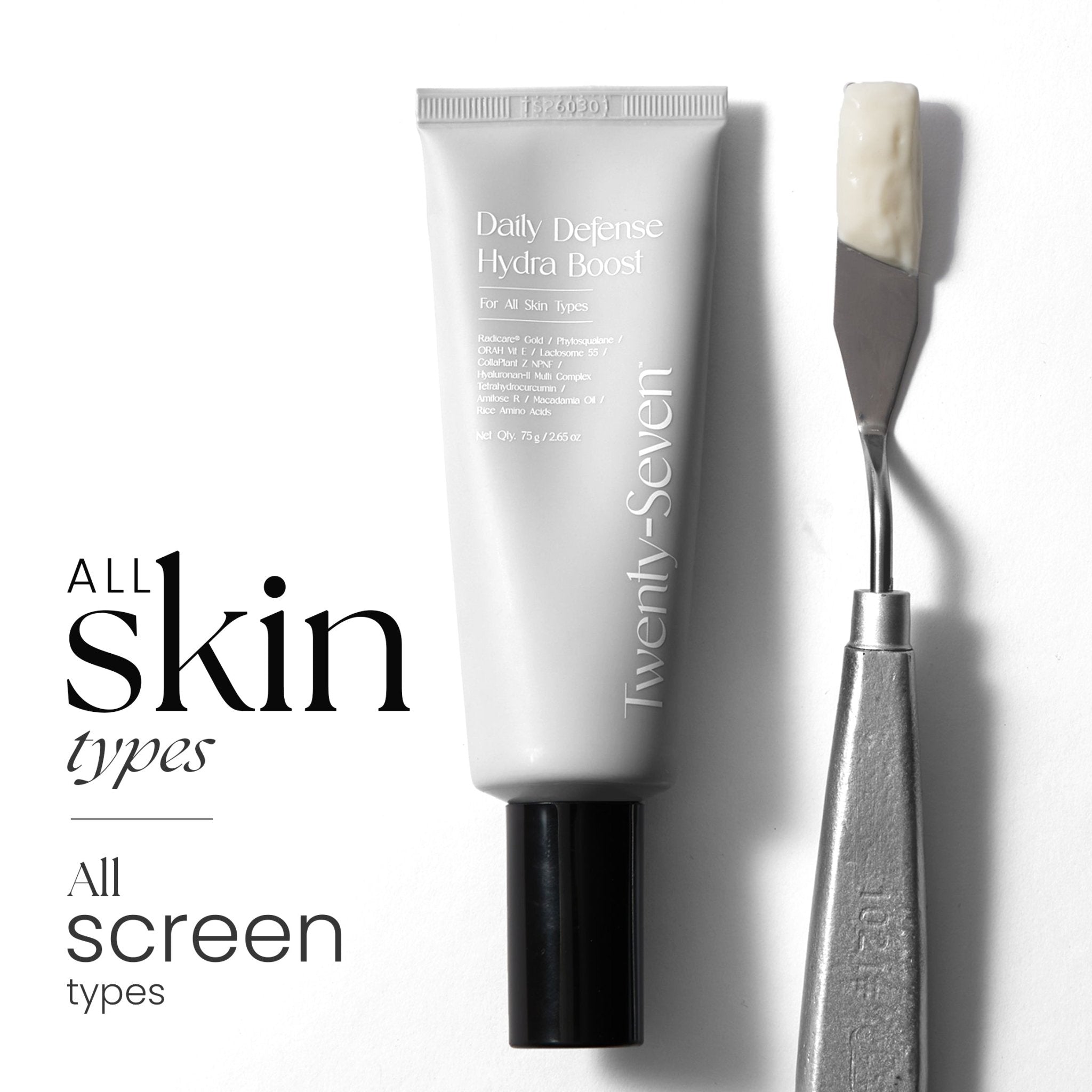 Daily Defense Hydra Boost Moisturizer | Hydrating Face Cream – Face Moisturizer on Brown Living™. SKU: TS24016. Img 7.