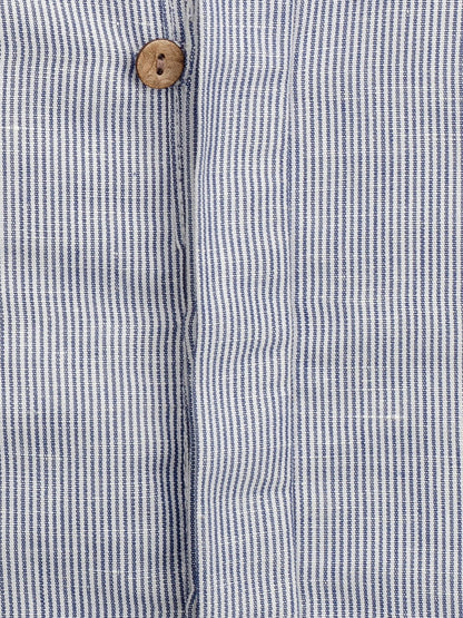 Dapper Shirt for Boys - Blue | Stylish Casual & Party Wear – Kids Shirts on Brown Living™. SKU: PB223_1. Img 3.