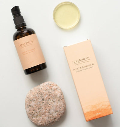 Daspushpadi Body Serum Neroli & Bergamot - 100ml – Body Oil on Brown Living™. SKU: TV - BO - 02. Img 1.
