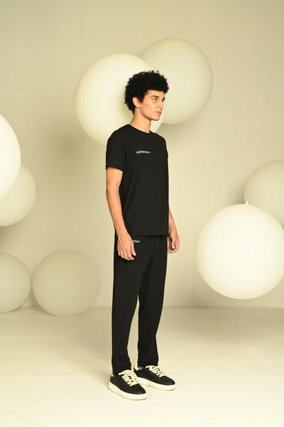 Day-Night Men's Pyjama | Soft Comfortable Cotton Sleepwear for Men – Mens Pyjama on Brown Living™. SKU: M-PYJ-NAVY-L1. Img 7.