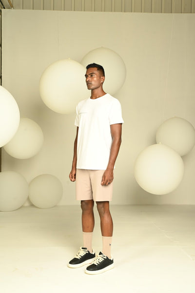 Day-Night Men's Tee | Soft Breathable Cotton T-Shirt for Everyday Wear – Mens T-Shirt on Brown Living™. SKU: M-TSHRT-WHT-M1. Img 6.