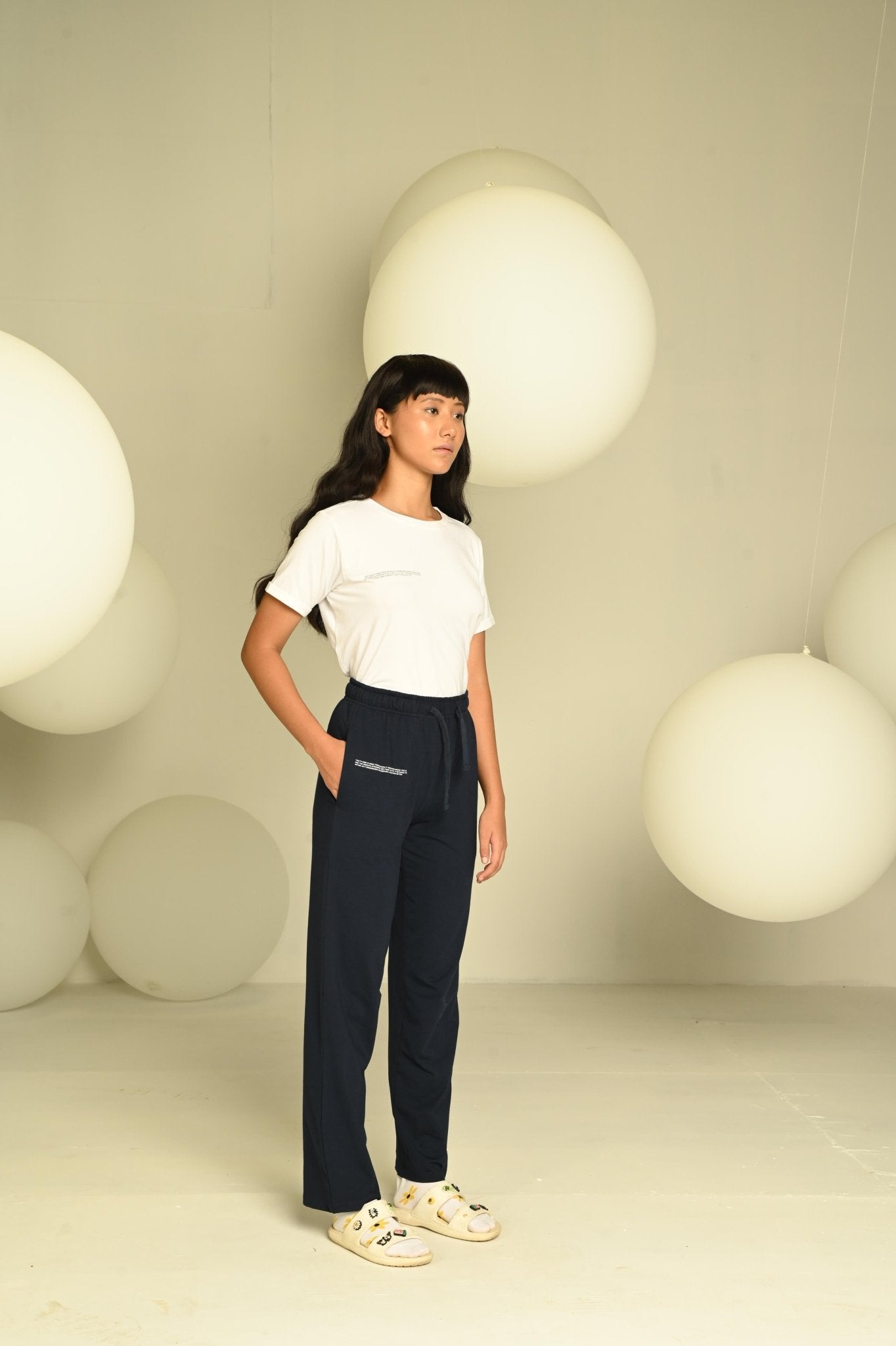 Day-Night Women's Tee | Soft Breathable Cotton T-Shirt – Womens T-Shirt on Brown Living™. SKU: W-TSHIRT-WHT-M1. Img 11.