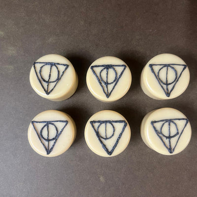 Deathly Hallows Soap - Magical Harry Potter Inspired Bar – Body Soap on Brown Living™. SKU: SS-13. Img 2.