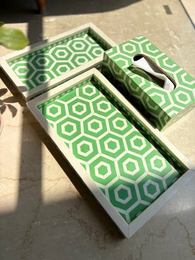 Decorative Trays – Home Decor on Brown Living™. SKU: TR-AG25-04. Img 5.