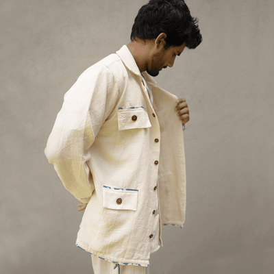 Deodar Unisex Jacket | Sustainable Lightweight Everyday Outerwear – Mens Jacket on Brown Living™. SKU: 5GA0009. Img 4.