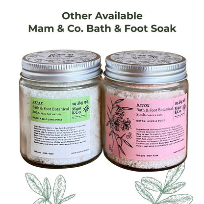 Detox Bath & Foot Soak | Easy to Dissolve | Fine in Texture | Non Sticky (100 g) | Verified Sustainable by Brown Living™