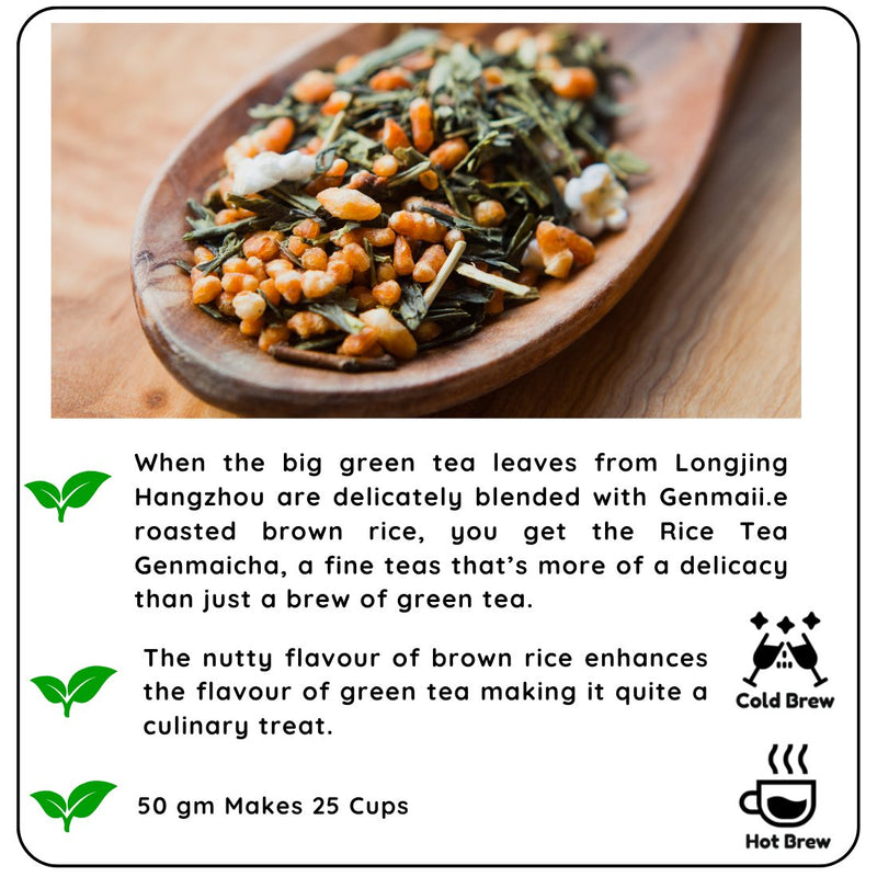 Detox China Rice Genmaicha Tea | Cleanses and Satisfies | Verified Sustainable by Brown Living™