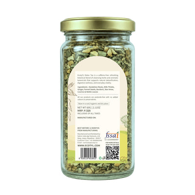 Detox Tea | Cleansing | Herbal Tea | 60g – Tea on Brown Living™. SKU: ECOTYL00058. Img 6.