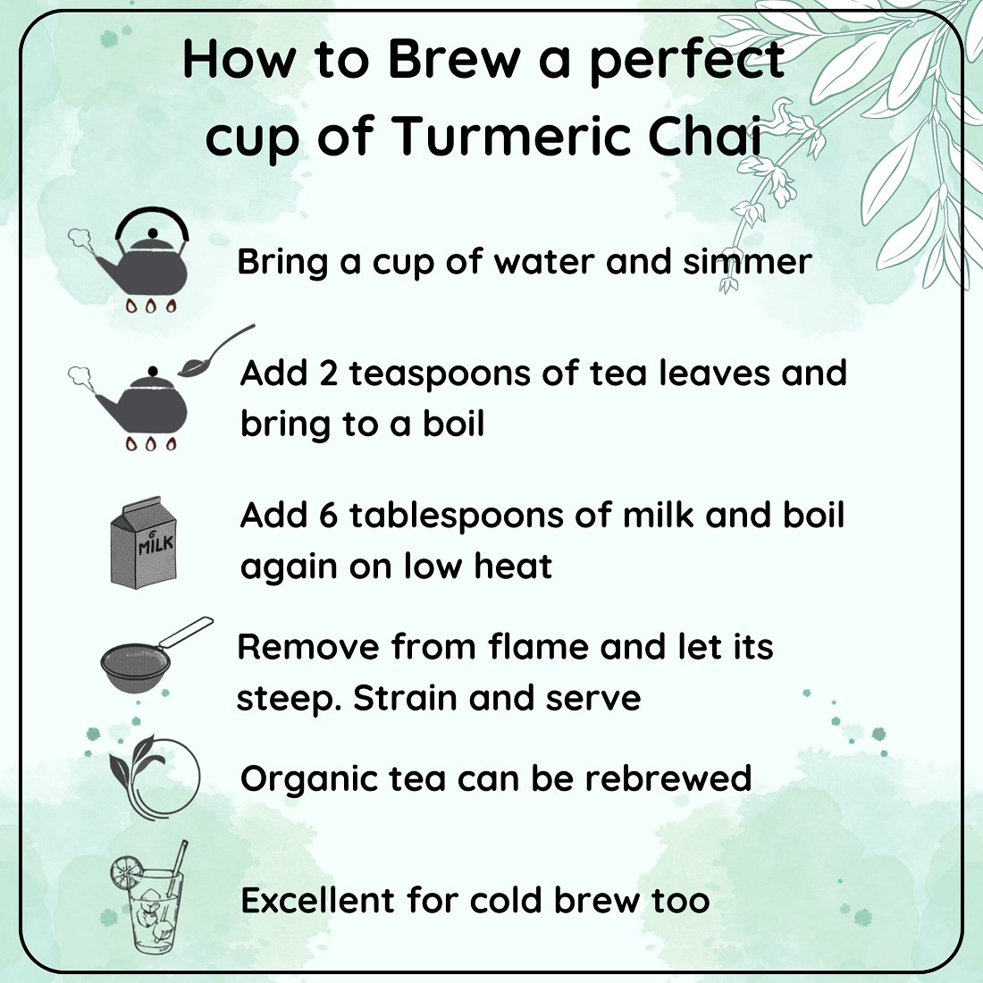 Detox Turmeric Tulsi Liqourice Chai - Cleanse and Restore Your Health | Verified Sustainable by Brown Living™