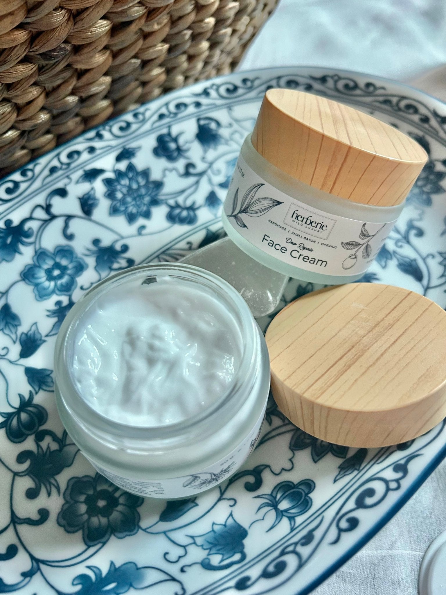 Dew Repair Face Cream | Hydrating & Skin Repair | 50g – Face Cream on Brown Living™. SKU: DRFC-50. Img 2.