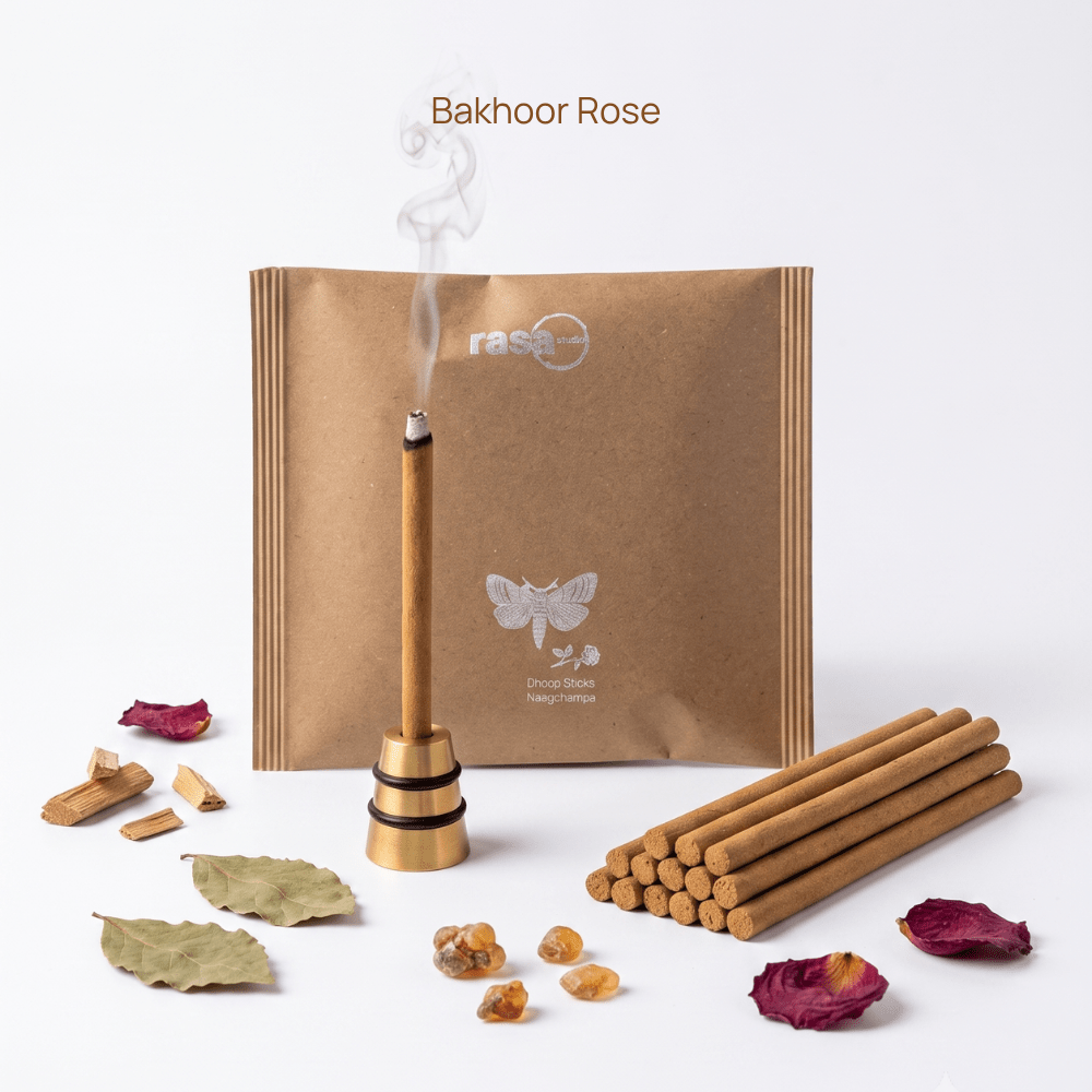 Dhoop Sticks Sample Pack with 6 Fragrances | 60 Sticks – Pooja Needs on Brown Living™. SKU: DSP6. Img 5.