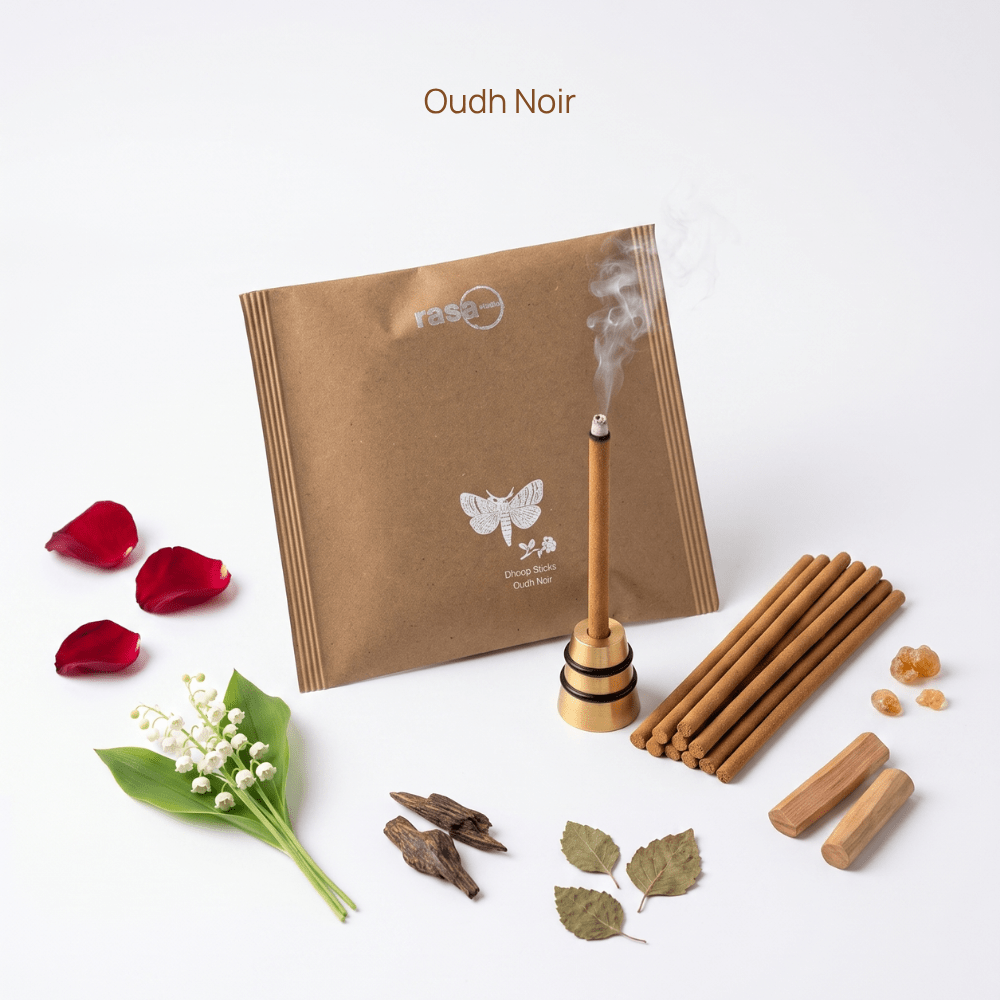 Dhoop Sticks Sample Pack with 6 Fragrances | 60 Sticks – Pooja Needs on Brown Living™. SKU: DSP6. Img 6.