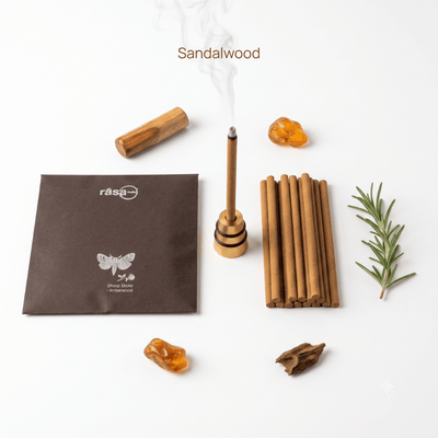 Dhoop Sticks Sample Pack with 6 Fragrances | 60 Sticks – Pooja Needs on Brown Living™. SKU: DSP6. Img 2.