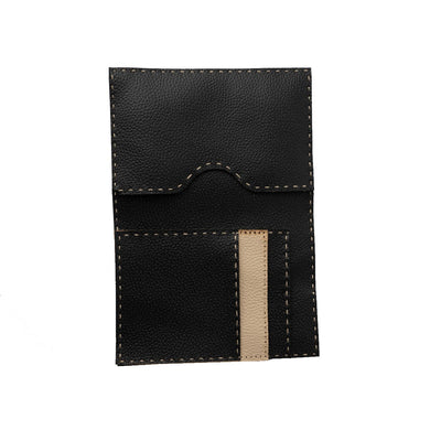 Diamond Motif Designer Wallet – Handmade for an Eco - Friendly Touch – Mens Wallet on Brown Living™. SKU: W0001E. Img 3.