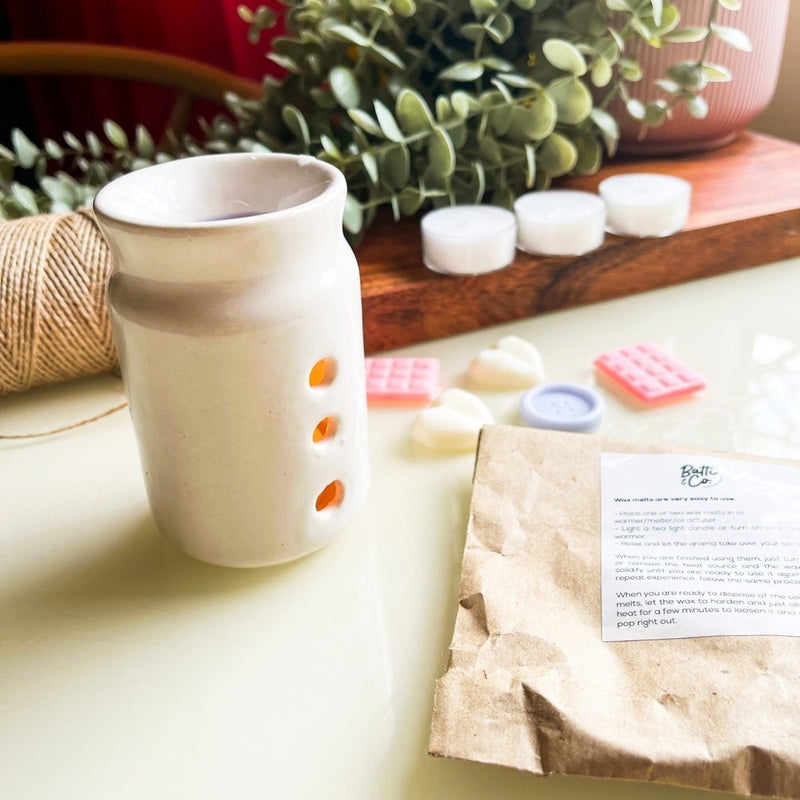 Diffuser Set - Soy Wax Melts & Ceramic Diffuser Kit | Verified Sustainable by Brown Living™