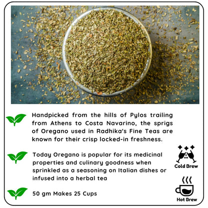 Digestive Greek Oregano Tisane | Verified Sustainable by Brown Living™