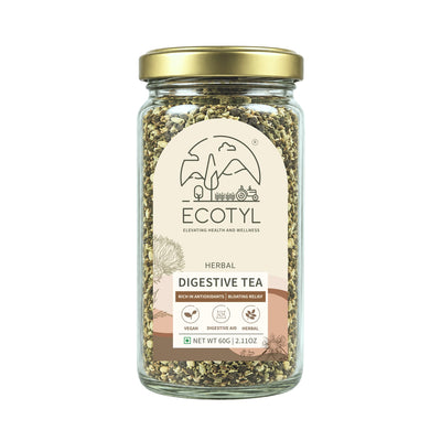 Digestive Tea | Gut Health | Herbal Tea | 60g – Tea on Brown Living™. SKU: ECOTYL00062. Img 1.