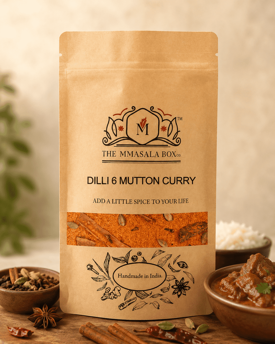 Dilli 6 Mutton Curry Masala 100g – Authentic Delhi Style Spice – Seasonings & Spices on Brown Living™. SKU: TMMBC13. Img 3.