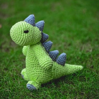 Dino Dinosaur Handcrafted Crochet Soft Toy | Verified Sustainable by Brown Living™