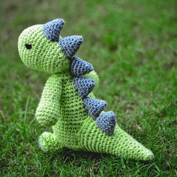 Dino Dinosaur Handcrafted Crochet Soft Toy | Verified Sustainable by Brown Living™