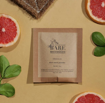 Dishwash Soap - Powder to Liquid | Makes 250 ml | Pack of 2 – Cleaning Products on Brown Living™. SKU: BNHC005. Img 1.