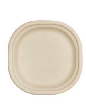 Disposable Plates | Food - Grade Round Plates – Plates & Bowls on Brown Living™. SKU: CLEC-77. Img 3.