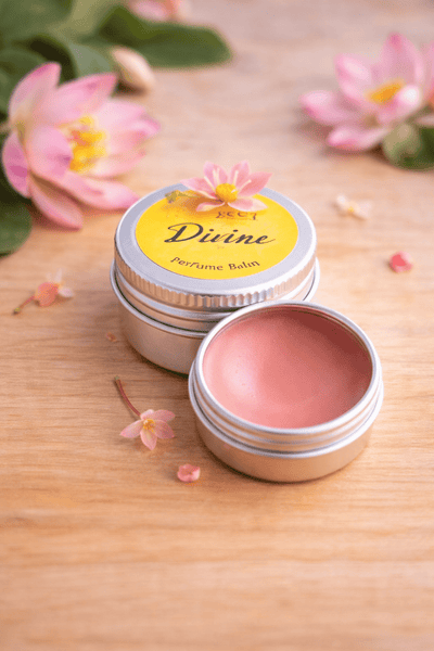 Divine Perfume Balm | Long - Lasting Alcohol - Free Solid Fragrance – Perfume on Brown Living™. SKU: SN-PB-DV-10. Img 2.