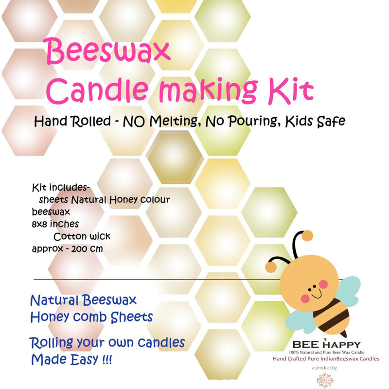 DIY Kit, Beeswax Hand Rolled Candle | Verified Sustainable Candles & Fragrances on Brown Living™