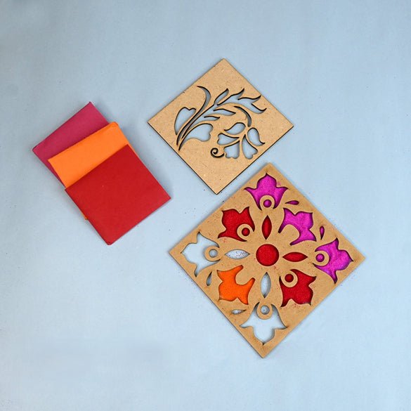 DIY Rangoli Floral Kit | Verified Sustainable Home Decor on Brown Living™