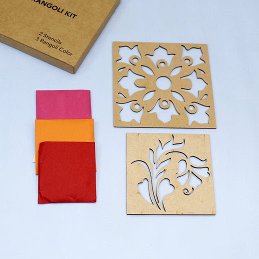 DIY Rangoli Floral Kit | Verified Sustainable by Brown Living™