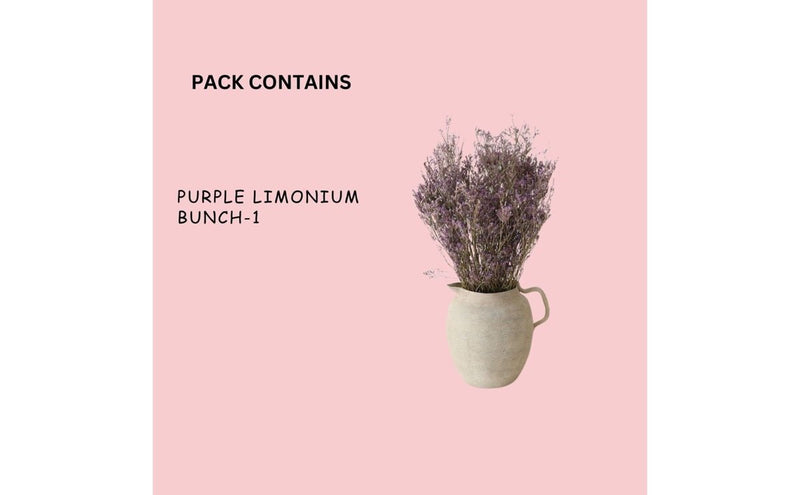 Dried Limonium Purple | Verified Sustainable Decor & Artefacts on Brown Living™