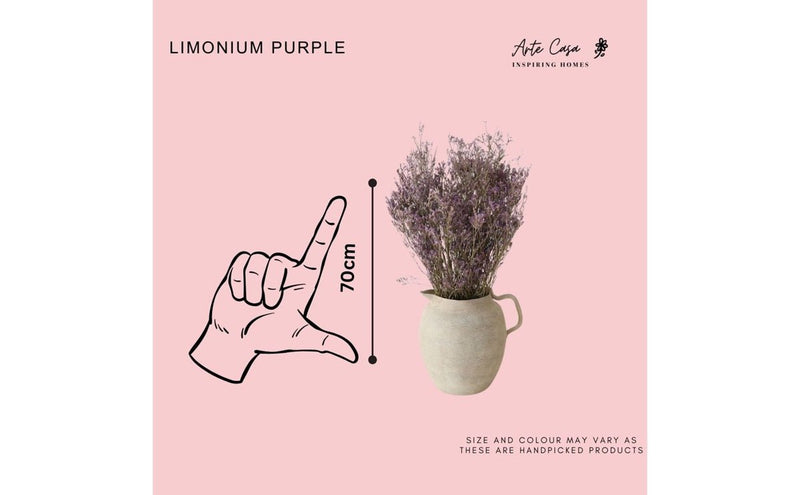 Dried Limonium Purple | Verified Sustainable Decor & Artefacts on Brown Living™