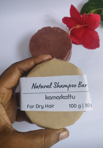 Natural Shampoo Bar - For Dry hair - 100 g bar : Pack of 2 | Verified Sustainable by Brown Living™