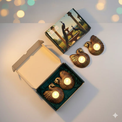Duck T - Light Diya Set – Ethnic Handmade Decor – Home Decor on Brown Living™. SKU: D42. Img 8.