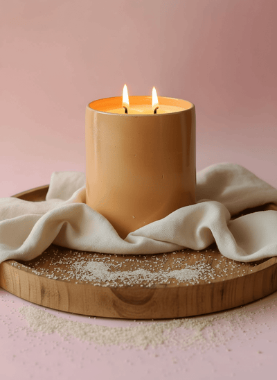 Dune Ceramic Candles | Handcrafted Decorative & Scented Candles – Candles & Fragrances on Brown Living™. SKU: CC8_N. Img 4.