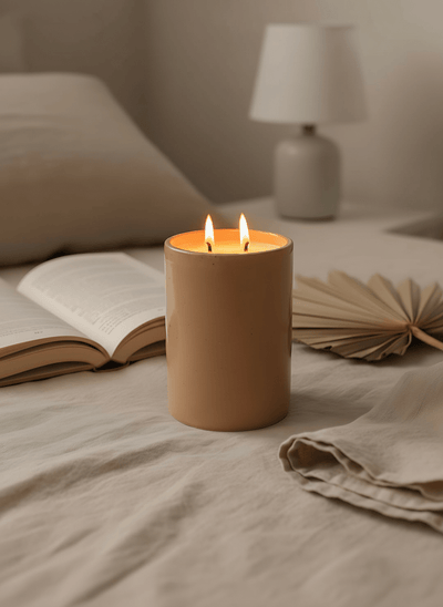 Dune Ceramic Candles | Handcrafted Decorative & Scented Candles – Candles & Fragrances on Brown Living™. SKU: CC9_N. Img 2.