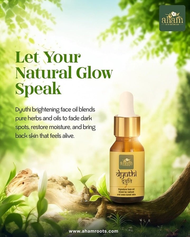 Dyuthi Brightening Face Oil 30ml | Facial Skincare Oil – Face Oil on Brown Living™. SKU: BL-AR-01. Img 2.