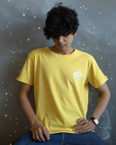 Earth-Friendly Everyday Tee | Organic Cotton Sustainable T-Shirt – Mens T-Shirt on Brown Living™. SKU: ANTEFETYEGLFS. Img 1.