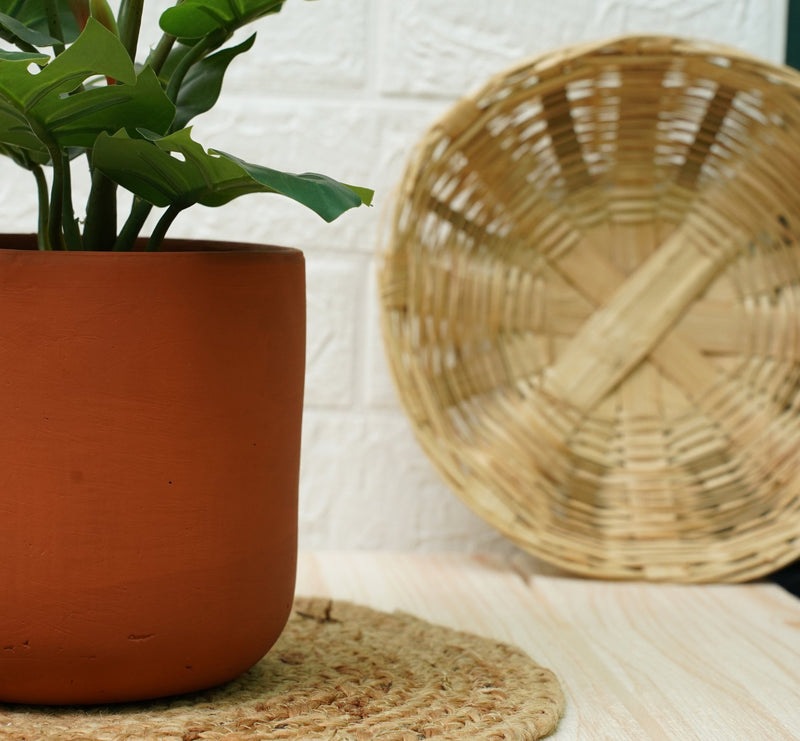 Earthen Pot For Small Plants (Pack of 2) | Verified Sustainable Pots & Planters on Brown Living™