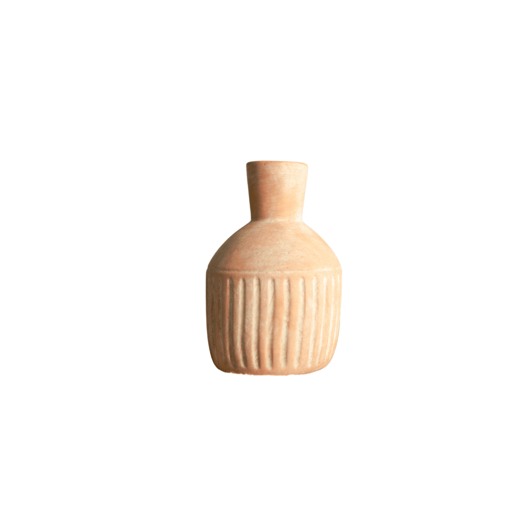 Earth's Embrace - Natural Rustic Flower Vase – Home Decor by ArteCasa available on Brown Living™. . SKU: V - 348. Img 1.